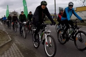 Uczcili pamięć zmarłego rowerzysty