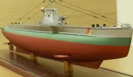 Buduje modele polskich okrętów