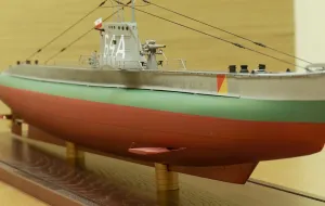 Buduje modele polskich okrętów
