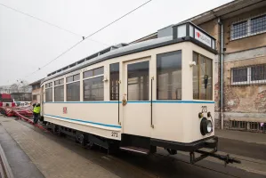 Tramwaj z 1930 r. ponownie na torach