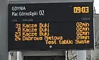 Gdynia: błędne informacje na przystankach