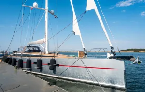 Bellkara - potężny jacht z gdańskiej stoczni Conrad