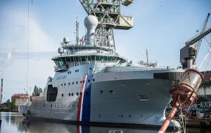 Islandzki okręt "Thor" przechodzi remont w gdańskiej stoczni