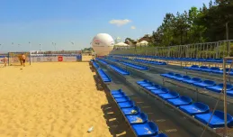 Plażowy stadion w Brzeźnie znów otwarty