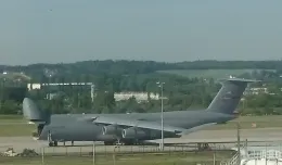 Samolot armii amerykańskiej odleciał z Gdańska