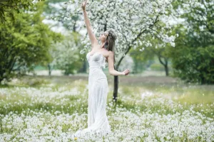 Atelier Lawenda: panna młoda w stylu boho