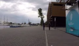 Nowe nabrzeże w Gdyni wciąż czeka na spacerowiczów