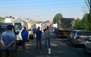 Kolejny wypadek na węźle Karczemki w stronę Gdyni