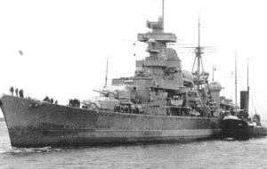 Gdy niemieckie okręty broniły Gdyni i Gdańska