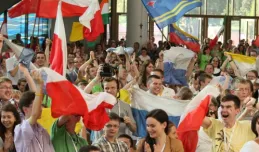 Uczestnicy Światowych Dni Młodzieży świętują w Gdańsku