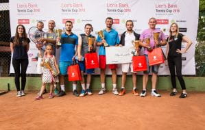 70 tenisistów amatorów zagrało w Gdańsku