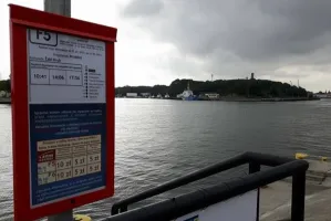 Od soboty tramwajem wodnym do falochronu