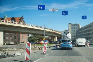 Otworzą dwie łącznice, zamkną jedną. Zmiany w ruchu w centrum Gdańska