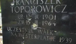 Zniszczony grób Westerplatczyka zostanie naprawiony