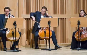 Prawie Filharmonia Berlińska - po koncercie sekcji wiolonczel tej orkiestry