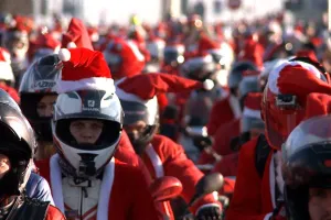 1600 mikołajowych motocykli przejechało przez Trójmiasto