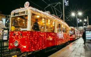 Świąteczny tramwaj wyjedzie na tory