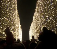 Tysiące światełek i piaskowa szopka w Oliwie