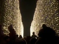 Tysiące światełek i piaskowa szopka w Oliwie