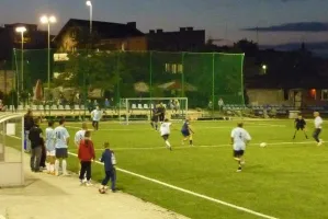 Deszcz nie ostrudził temperamentów piłkarzy