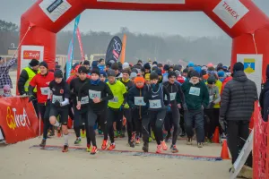 Ponad 300 biegaczy na sopockiej plaży