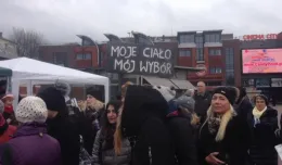 Demonstracja kobiet w Gdańsku