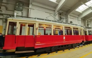 Przedwojenny gdański tramwaj w Krakowie