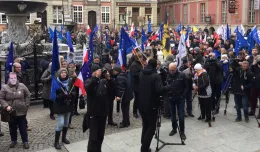 Manifestacja jedności z Unią Europejską