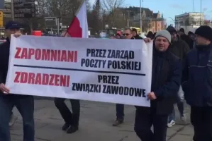 Pracownicy poczty domagają się podwyżki