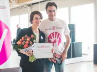Maja Ostaszewska odwiedziła Trójmiasto i wsparła gdańską fundację