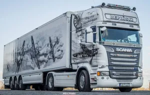 Brytyjscy policjanci zachwyceni polską ciężarówką