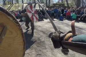 Turniej wojów w sopockim Grodzisku