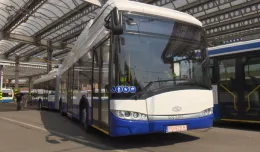 Przegubowy trolejbus przyjechał na testy do Gdyni