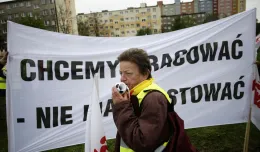 Strajk bezdomnych w Gdańsku
