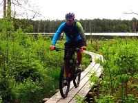 Lasy Mirachowskie i okolice na rowerze