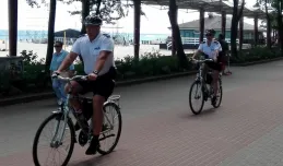 Gdyńscy policjanci wsiedli na rowery