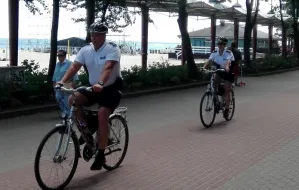Gdyńscy policjanci wsiedli na rowery