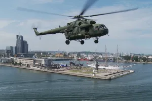 Śmigłowce dały pokaz nad Gdynią