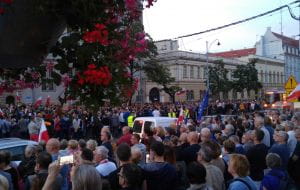 Protesty w obronie Sądu Najwyższego w Gdańsku i  Gdyni