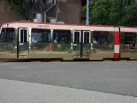 Po Gdańsku jeździ złoty tramwaj