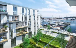 Gdynia: Marina przy apartamentach z pozwoleniem na budowę