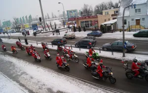 Mikołaje na Motocyklach  zdobyli Trójmiasto!
