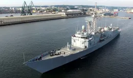 Polskie okręty wyszły z portu na manewry