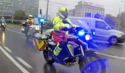 Ratownicy na motocyklach przyjechali do Trójmiasta