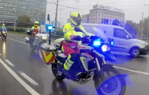 Ratownicy na motocyklach przyjechali do Trójmiasta