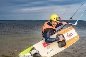 Rekord wysokości na kitesurfingu