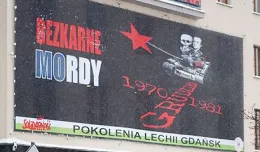 Bezkarne MOrdy - kontrowersyjny plakat zawisł w Gdańsku