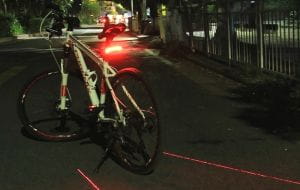Oświetlenie roweru w jeździe po mieście