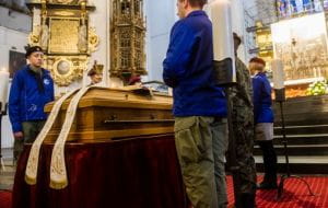 Ciało ks. Bogdanowicza spoczęło w krypcie kapłanów w Bazylice Mariackiej