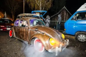 Klasyczne auta będą straszyć w Halloween